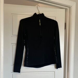 Women's Nike Black Quarter zip running top